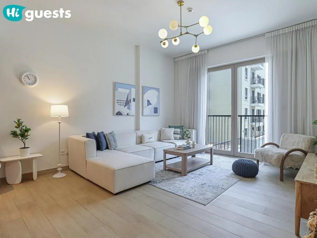 Higuests - Breezy 1 Bedroom Retreat Near La Mer Beach Dubai Apartment